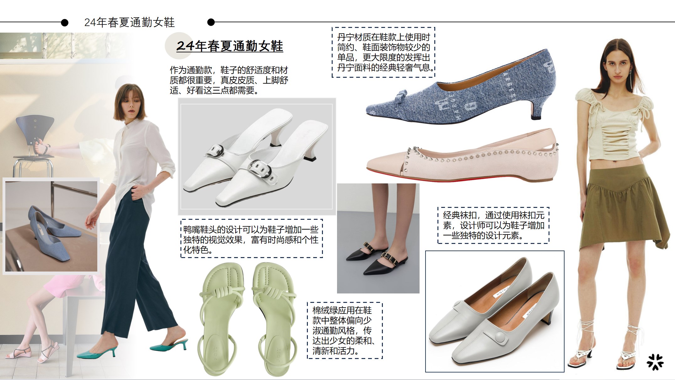 24年春夏通勤女鞋主视觉图