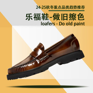 24秋冬重点品类推荐（乐福鞋-做旧擦色)封面图