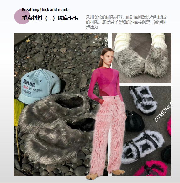 24秋冬流行材料推荐-绒底毛毛主视觉图