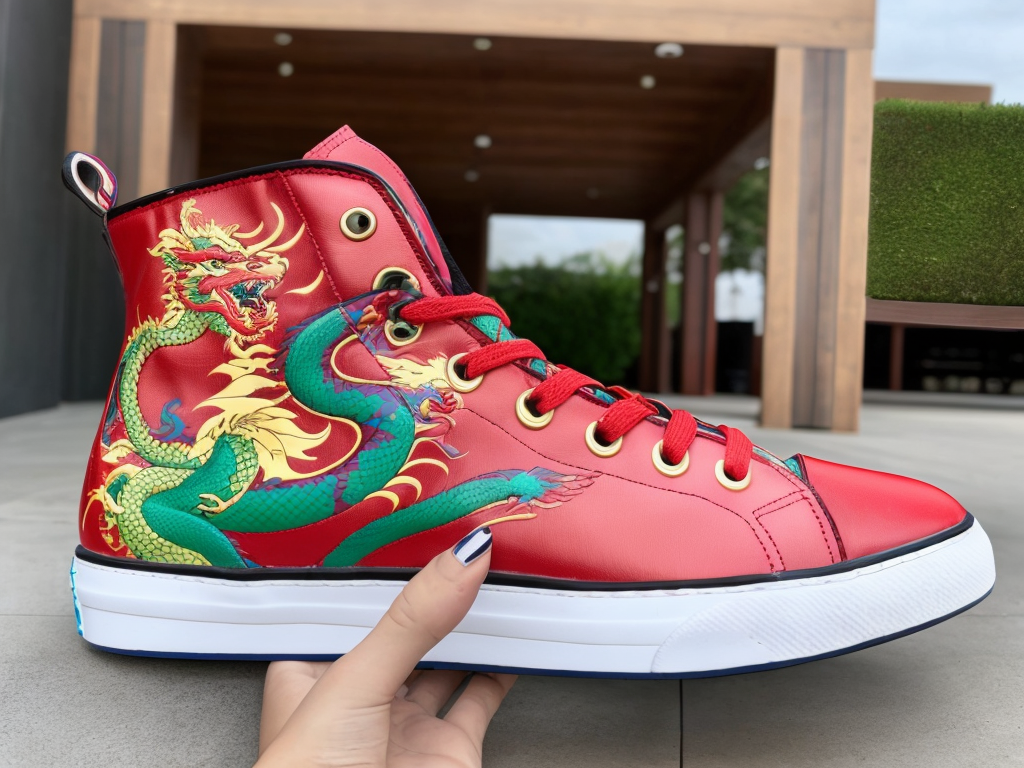 设计的龙板鞋作品-惠利玛