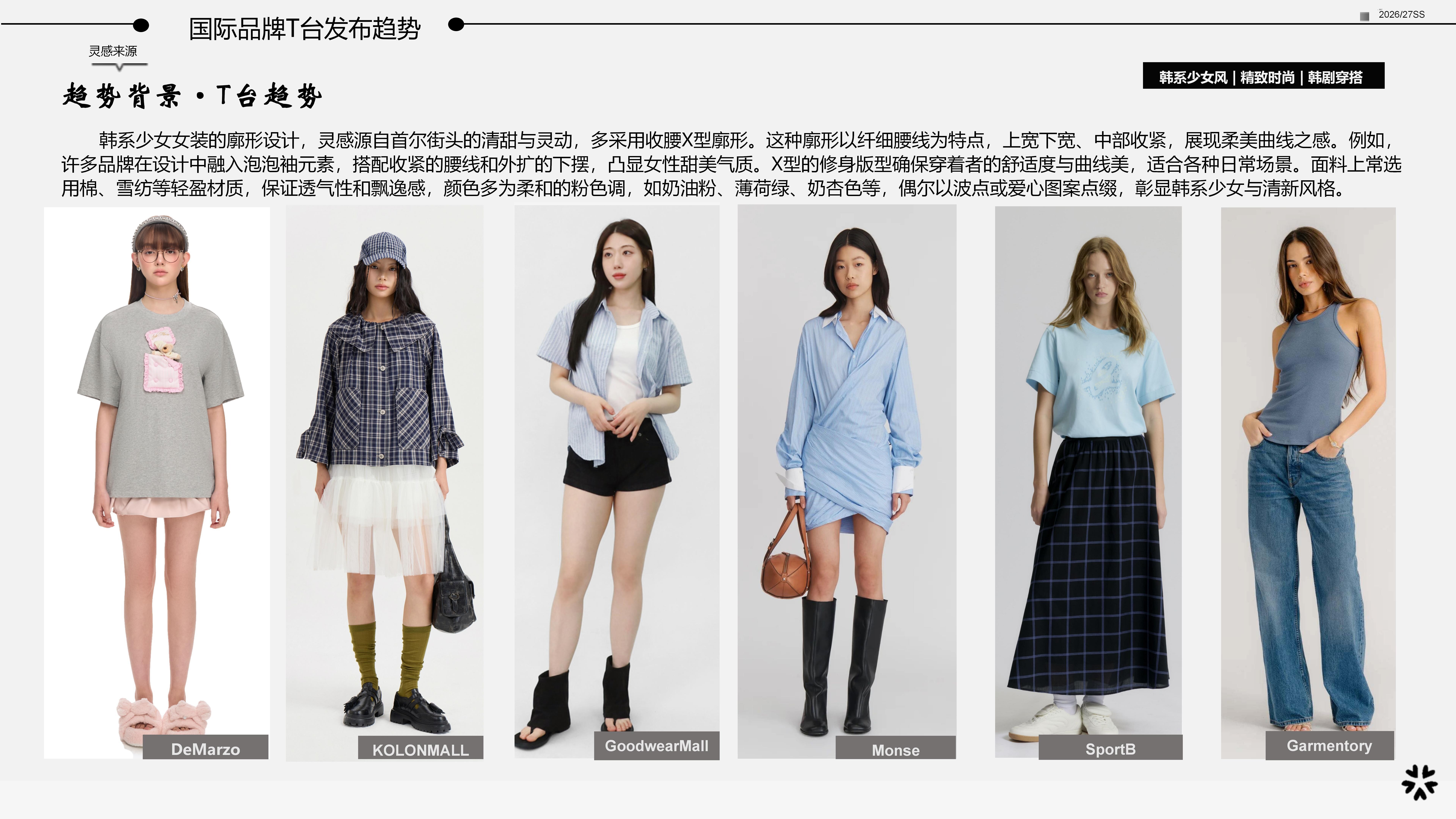 2627春夏服装选品韩系少女图片