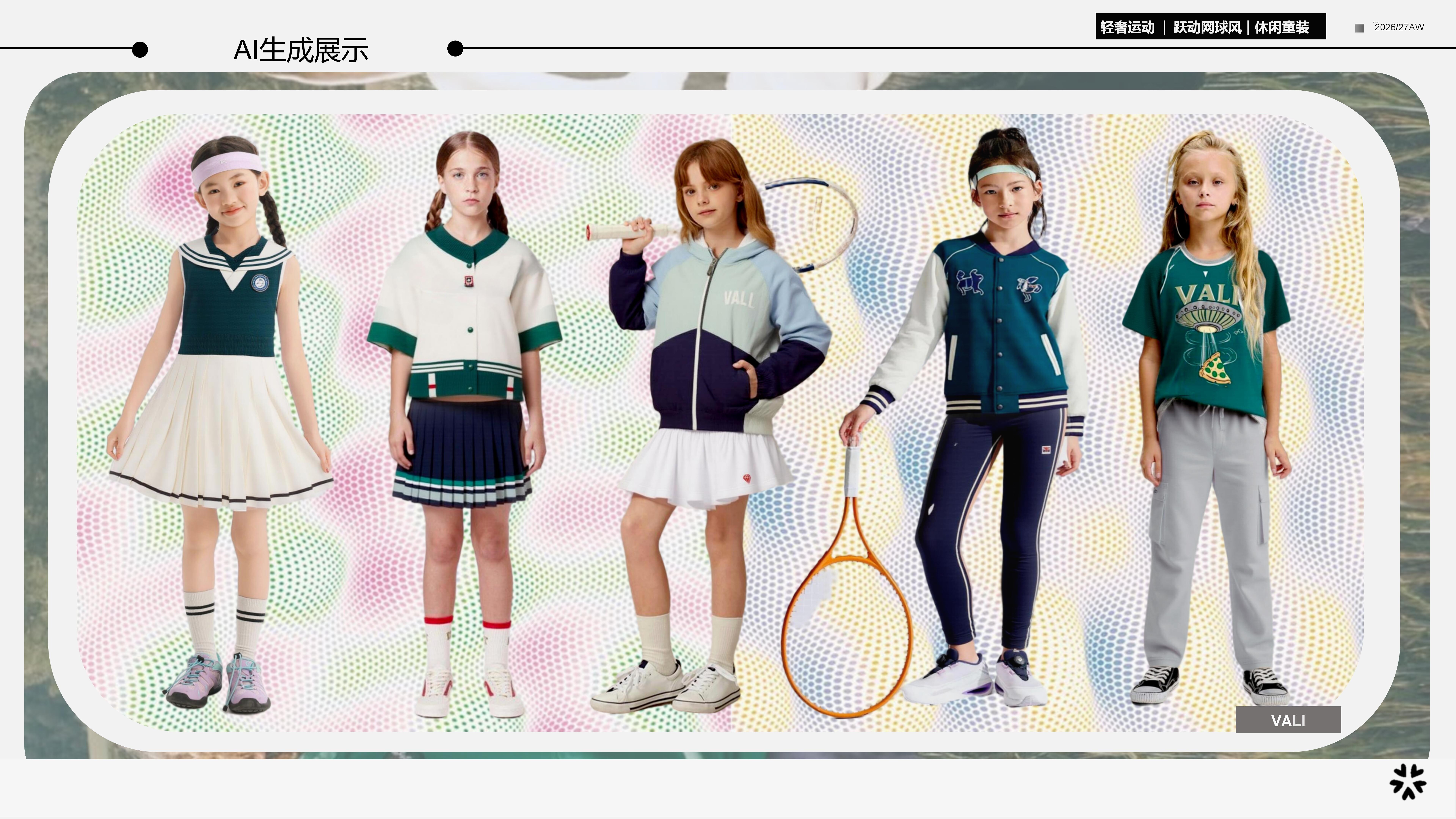 2627秋冬服装选品网球童装图片