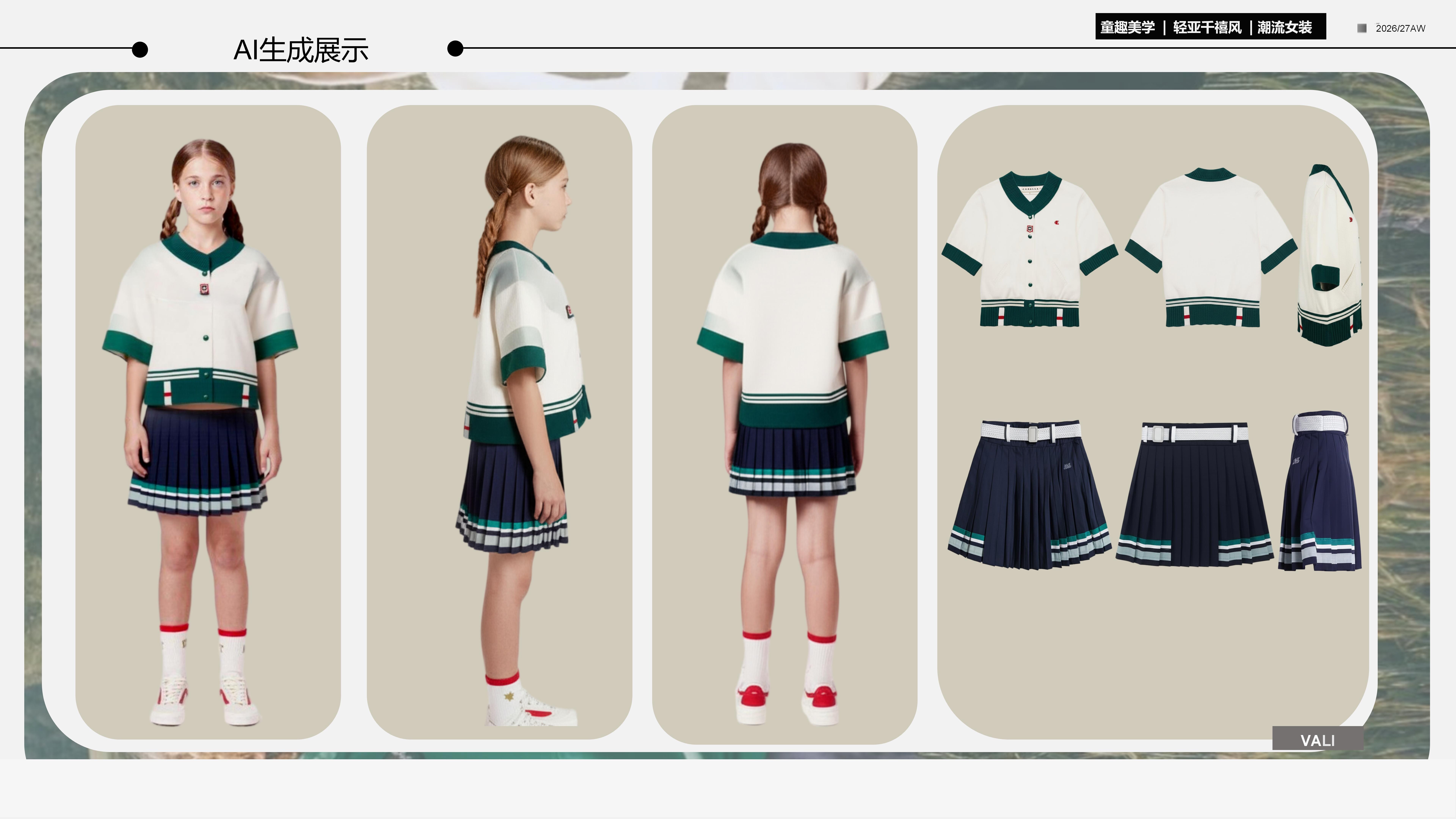 2627秋冬服装选品网球童装图片