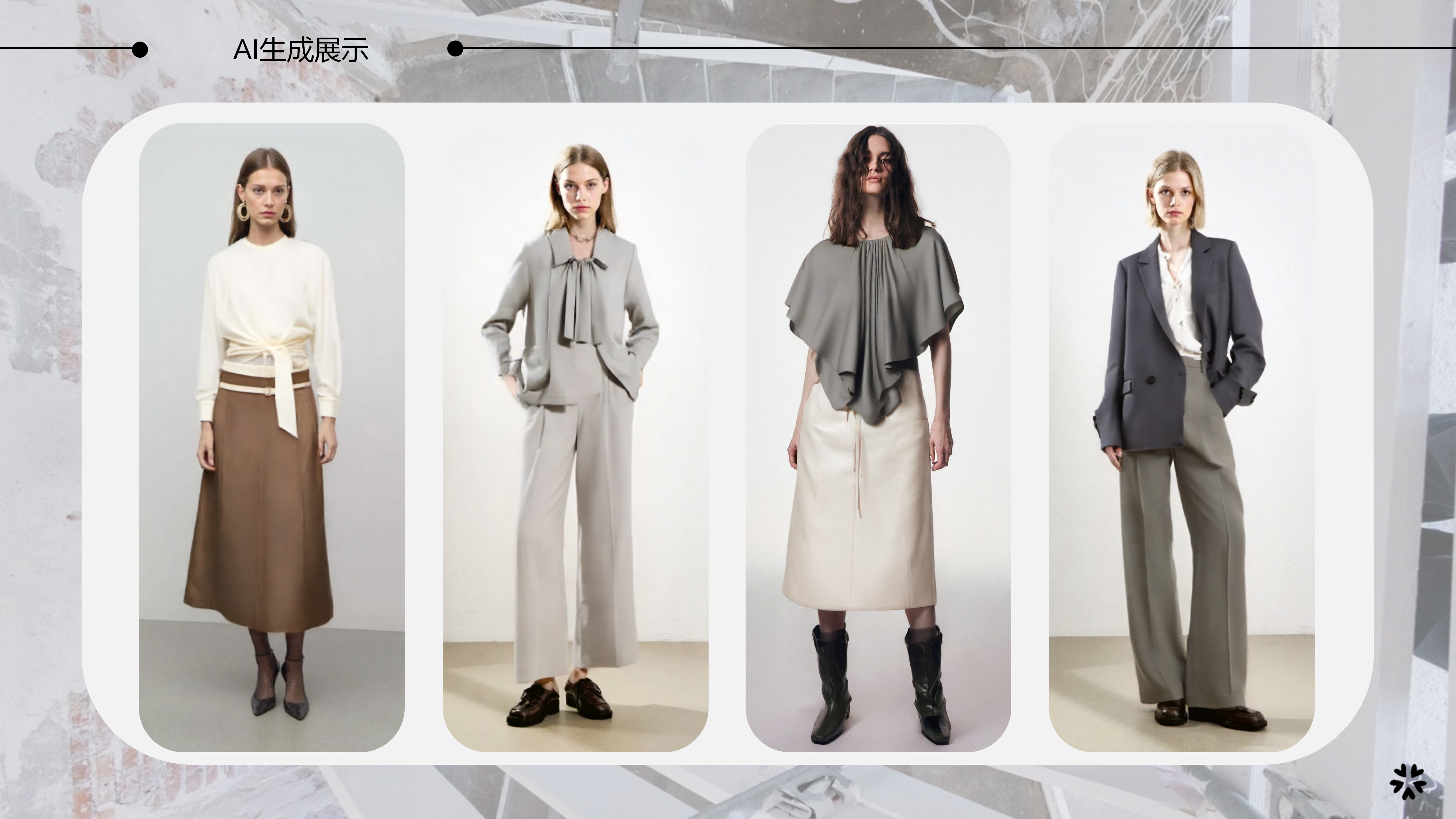2627春夏服装选品疯感职装图片