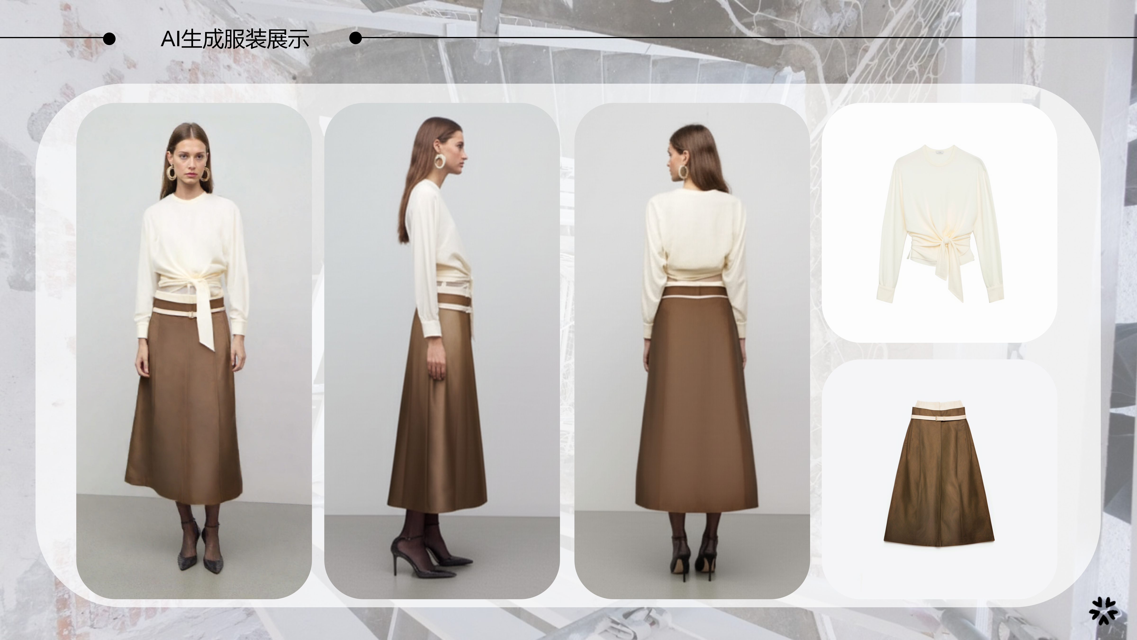 2627春夏服装选品疯感职装图片
