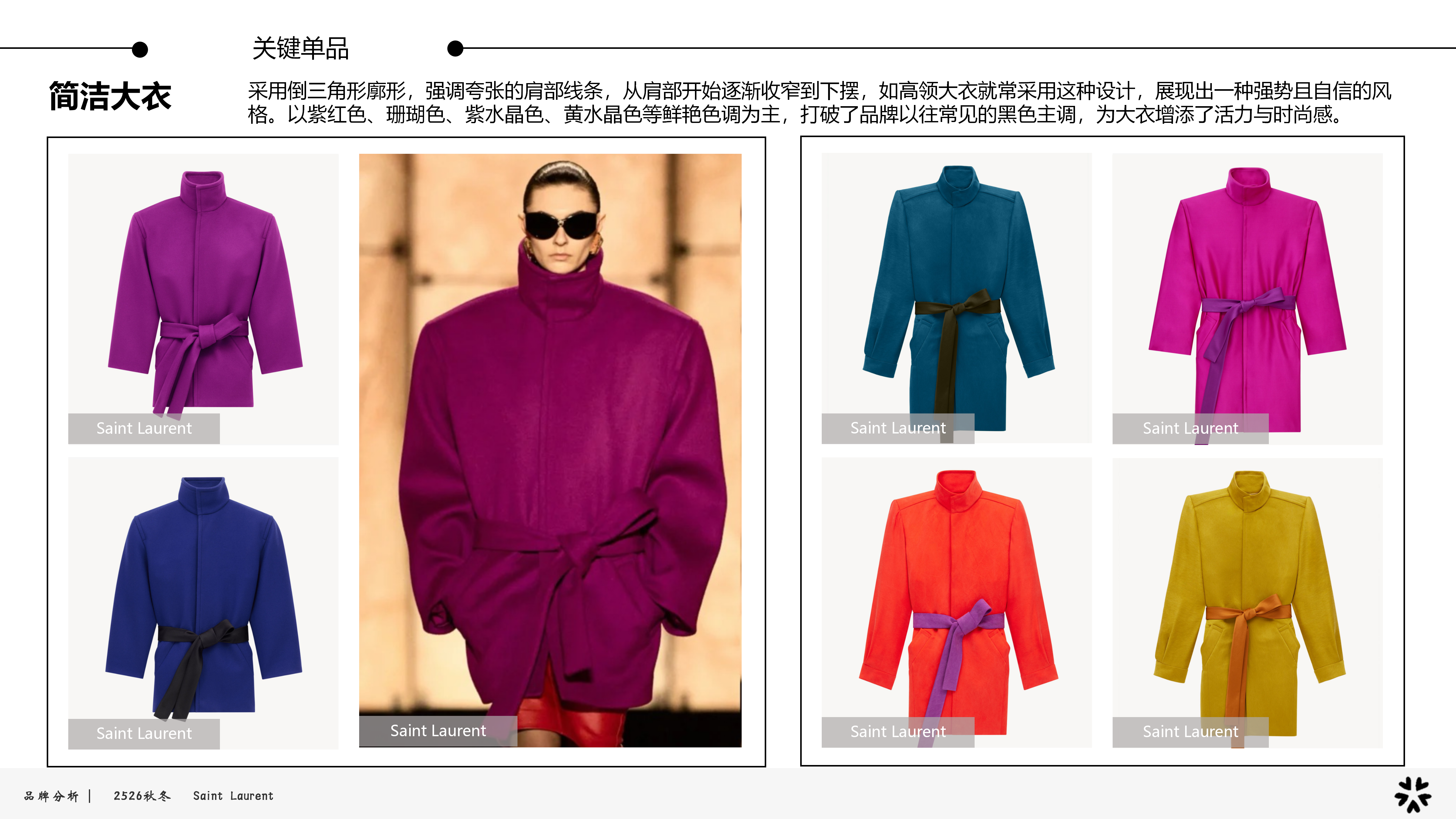 2526秋冬品牌分析YSL图片
