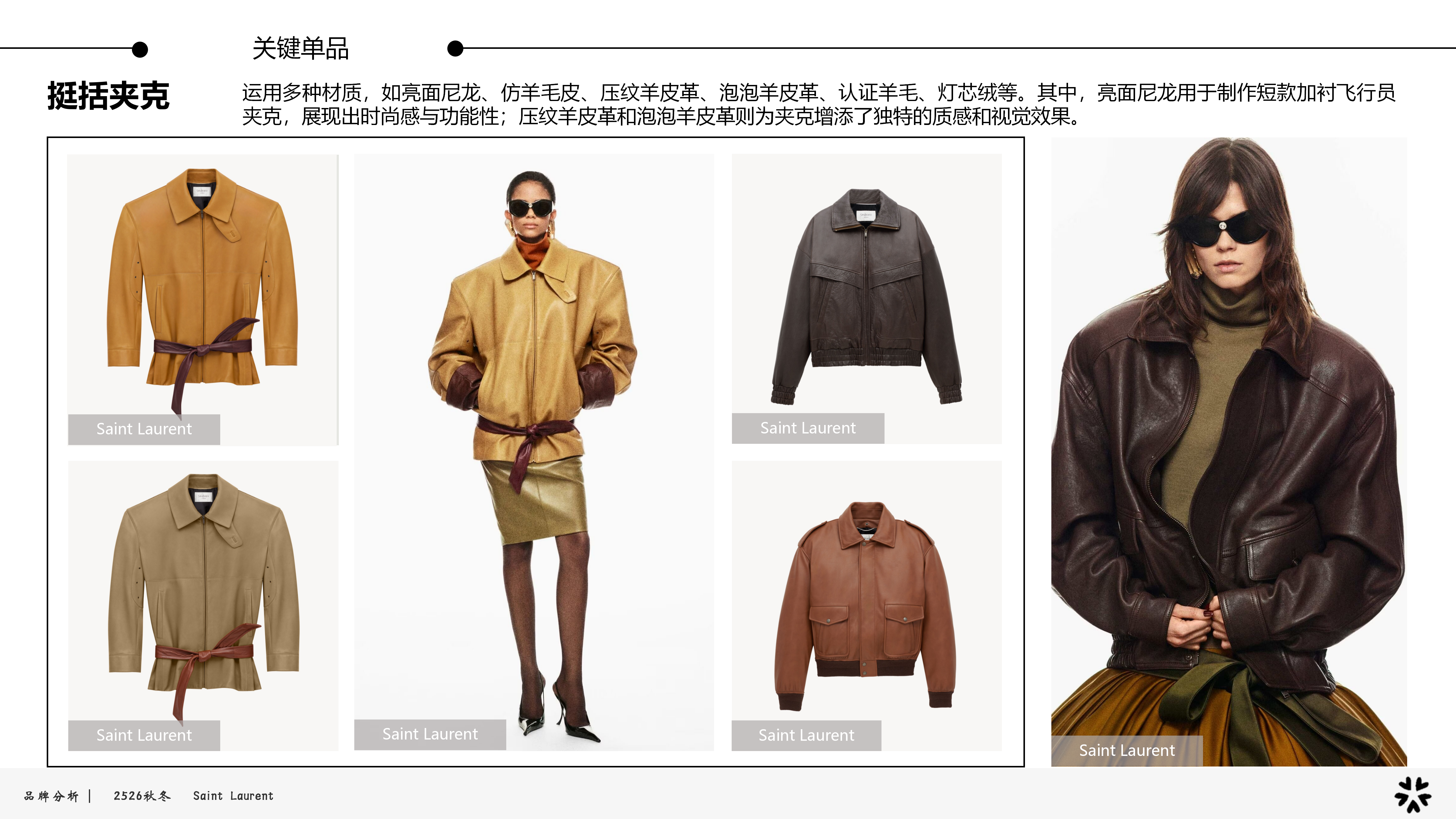 2526秋冬品牌分析YSL图片