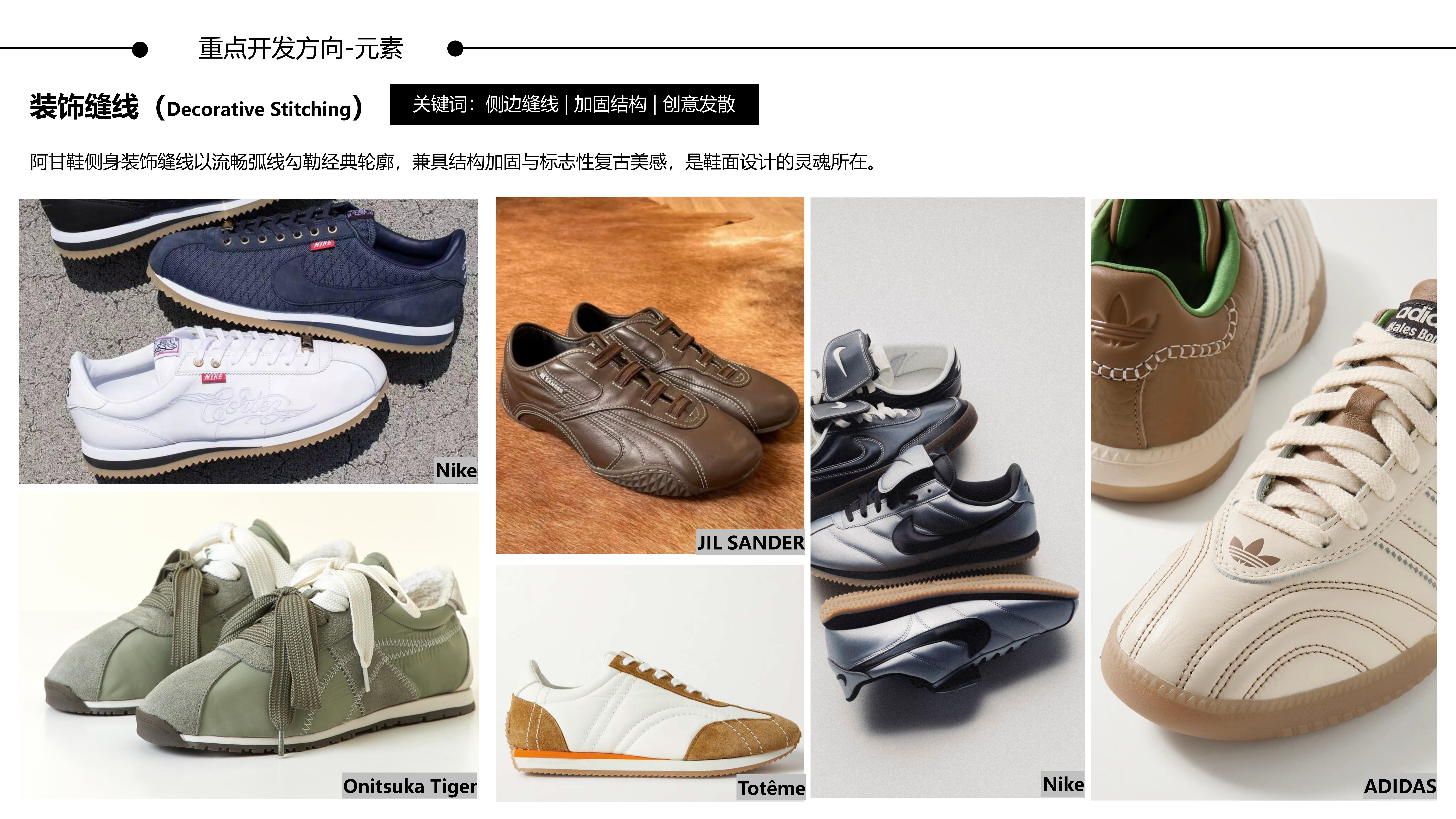 26春夏重点单品分析复古阿甘鞋图片