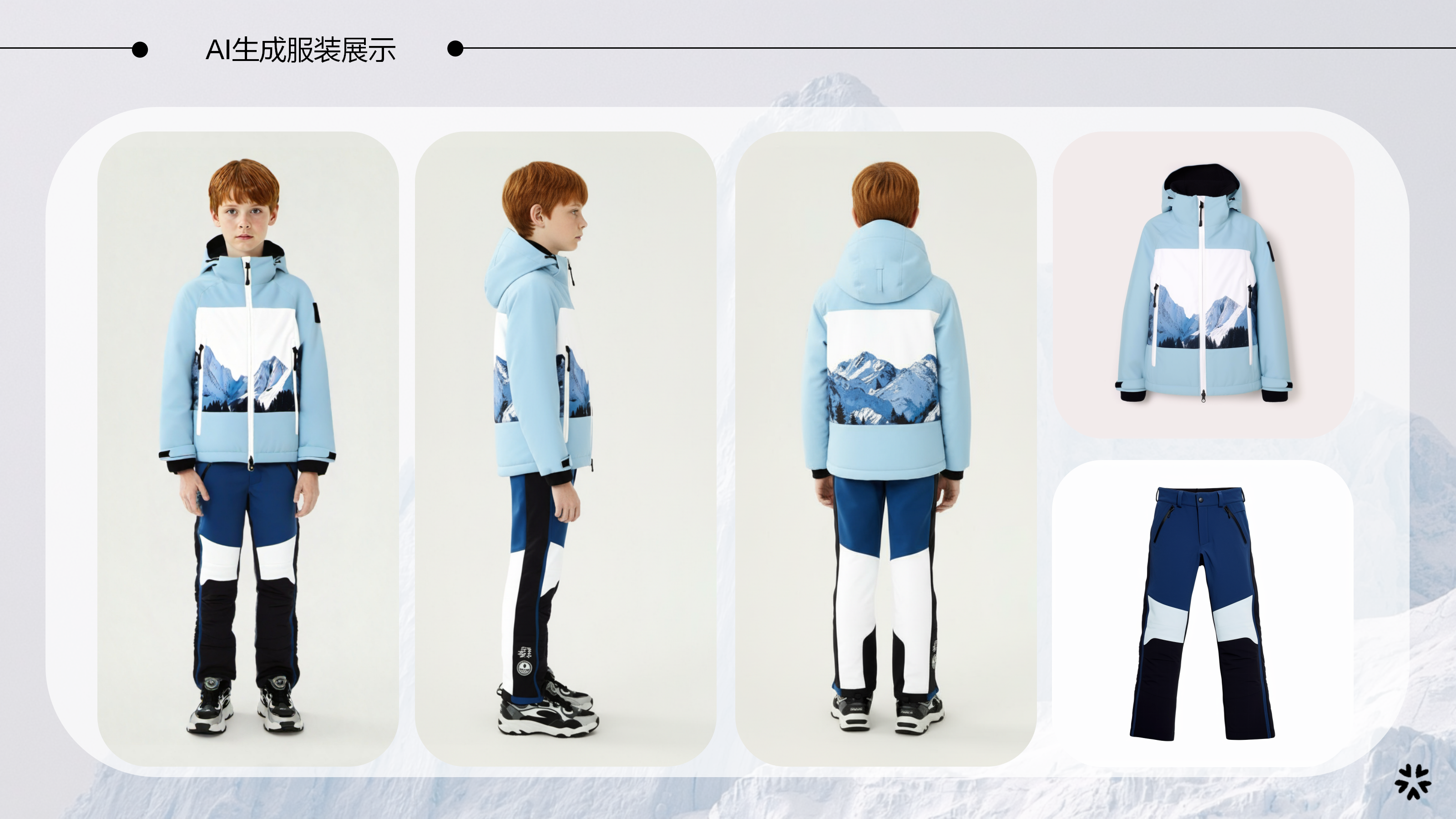 2627秋冬服装选品滑雪派对图片