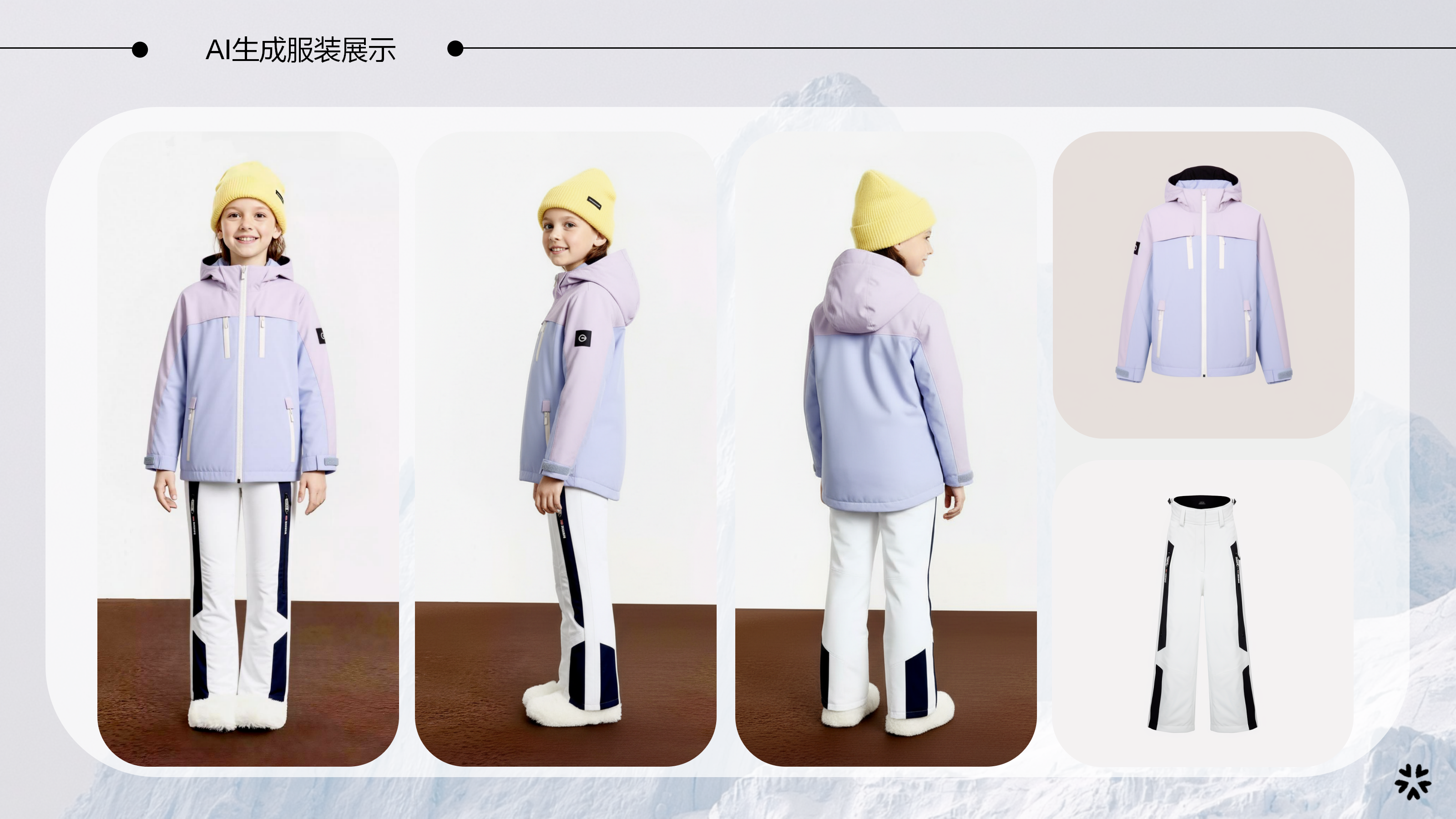 2627秋冬服装选品滑雪派对图片
