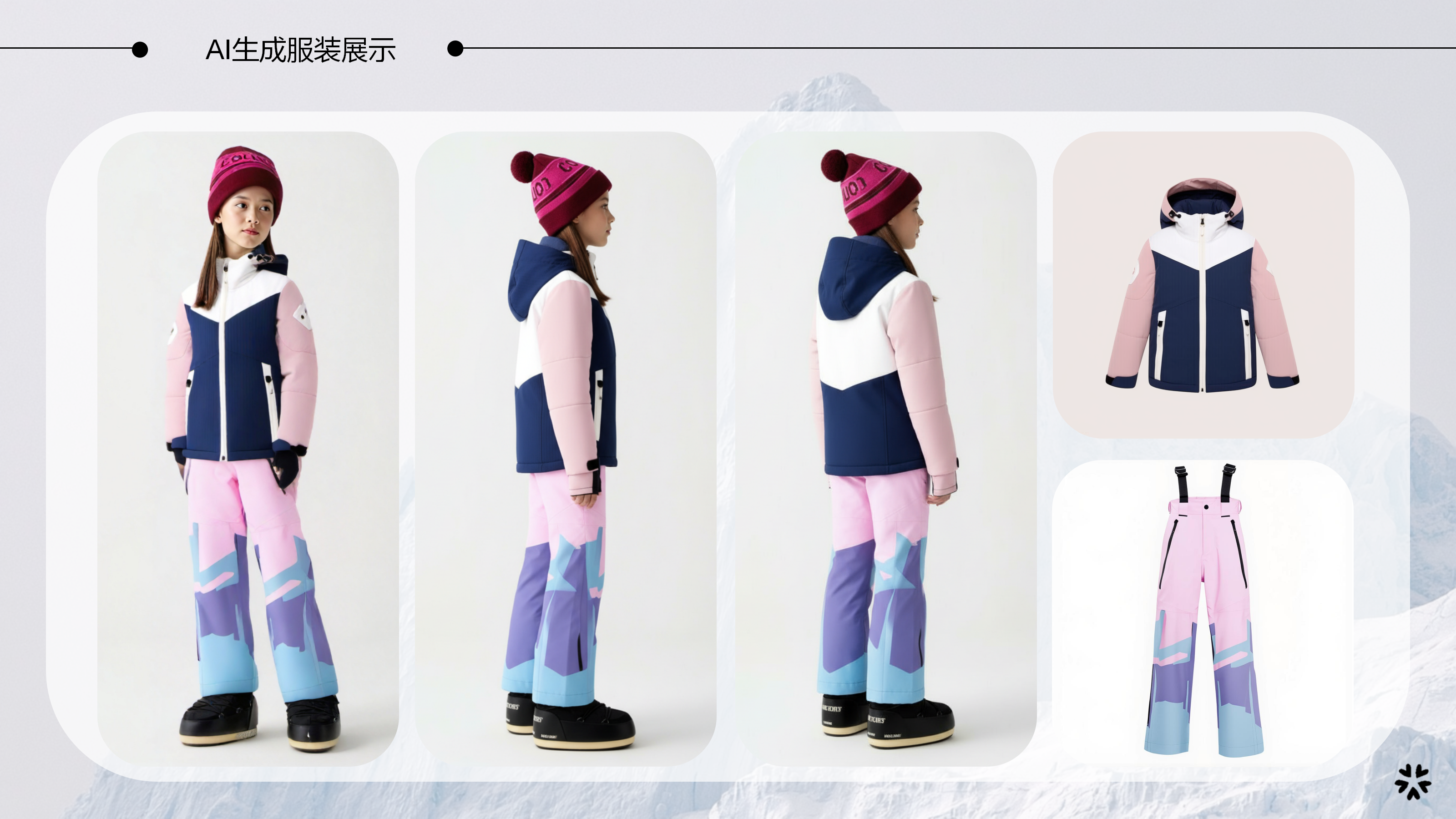 2627秋冬服装选品滑雪派对图片