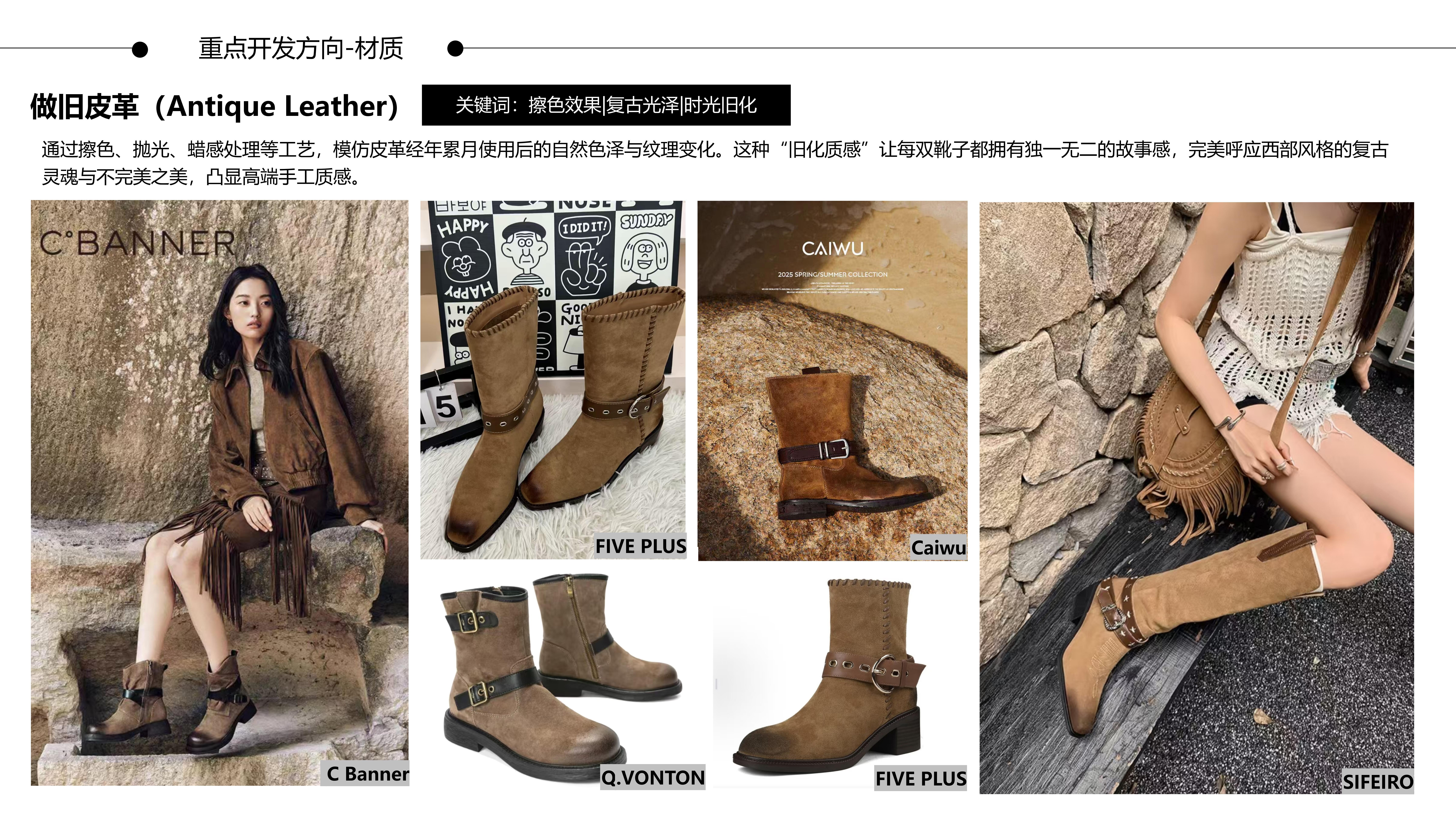 26秋冬重点单品分析西部牛仔靴图片