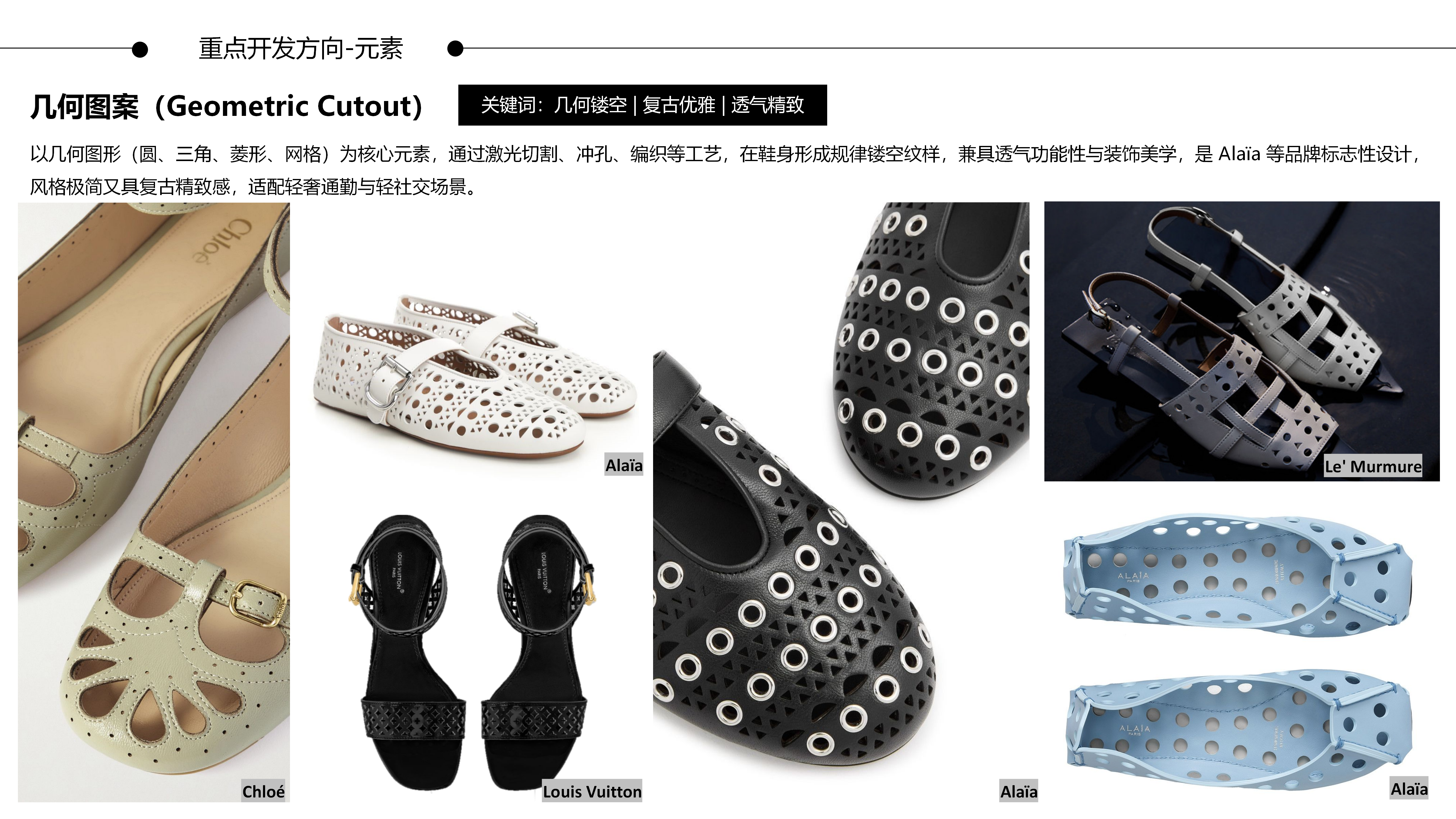 27春夏重点单品分析雕花休闲鞋图片