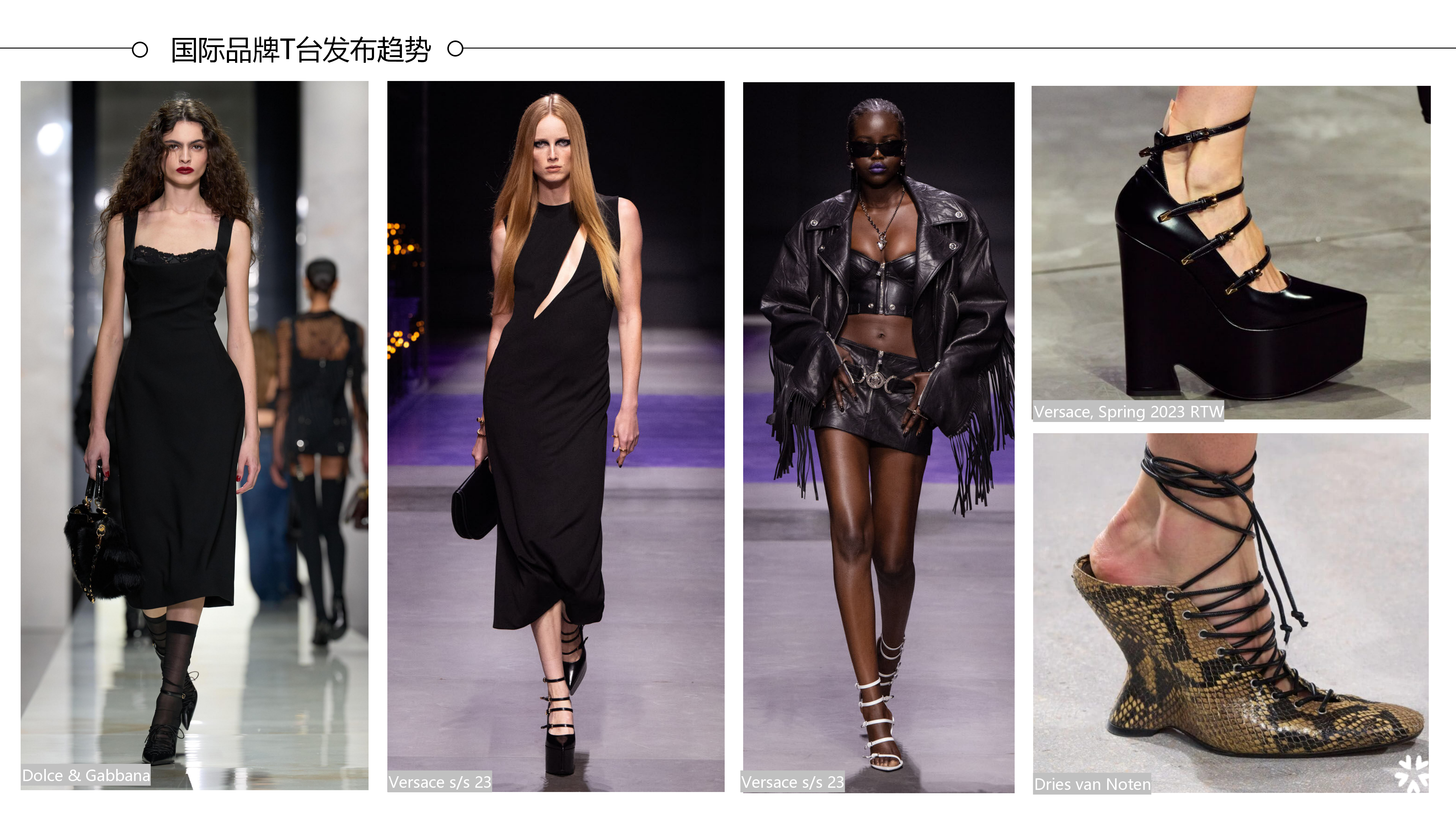 27春夏重点单品分析绑带时装鞋图片