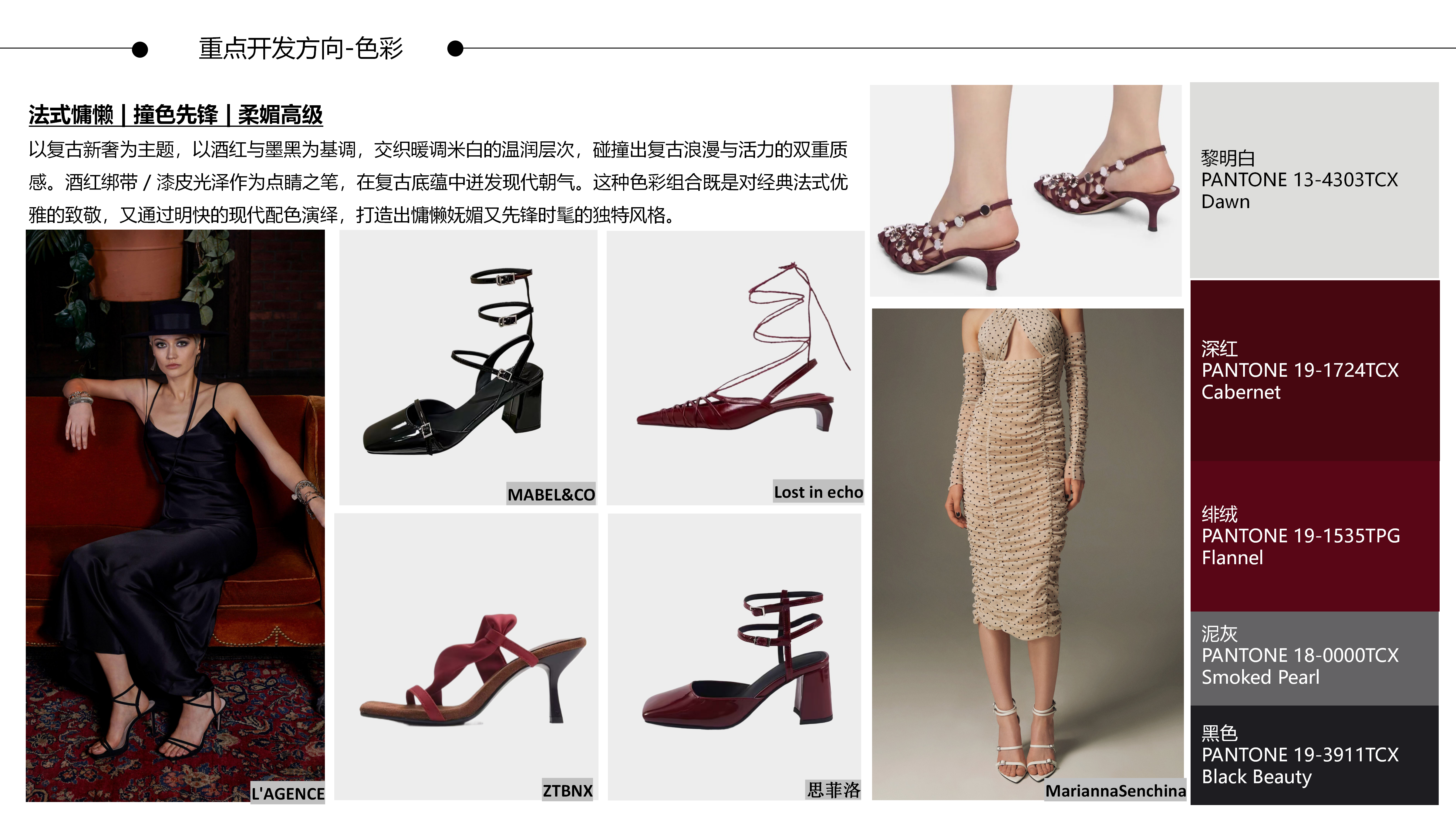 27春夏重点单品分析绑带时装鞋图片