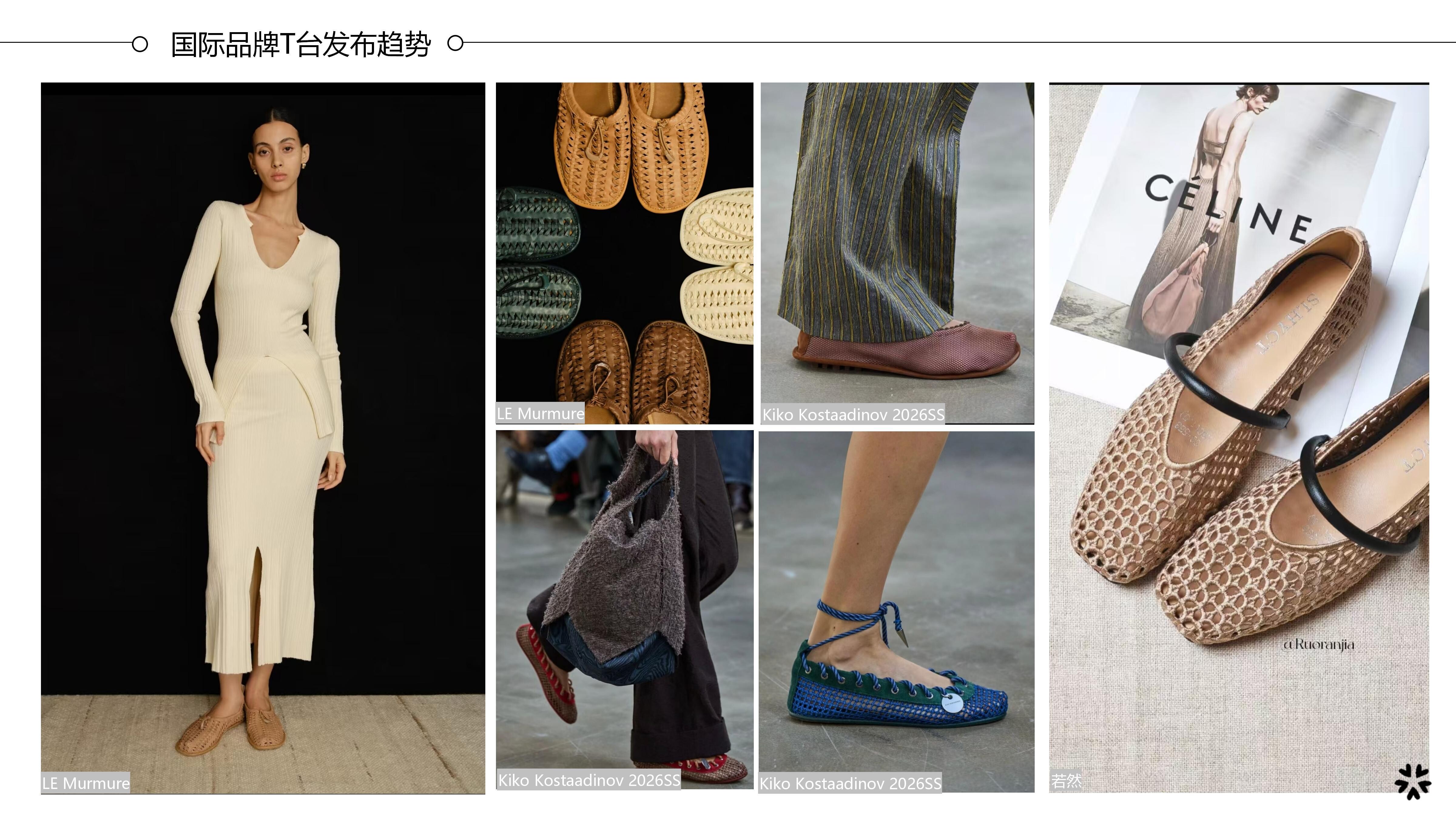 27春夏重点单品分析编织单鞋图片