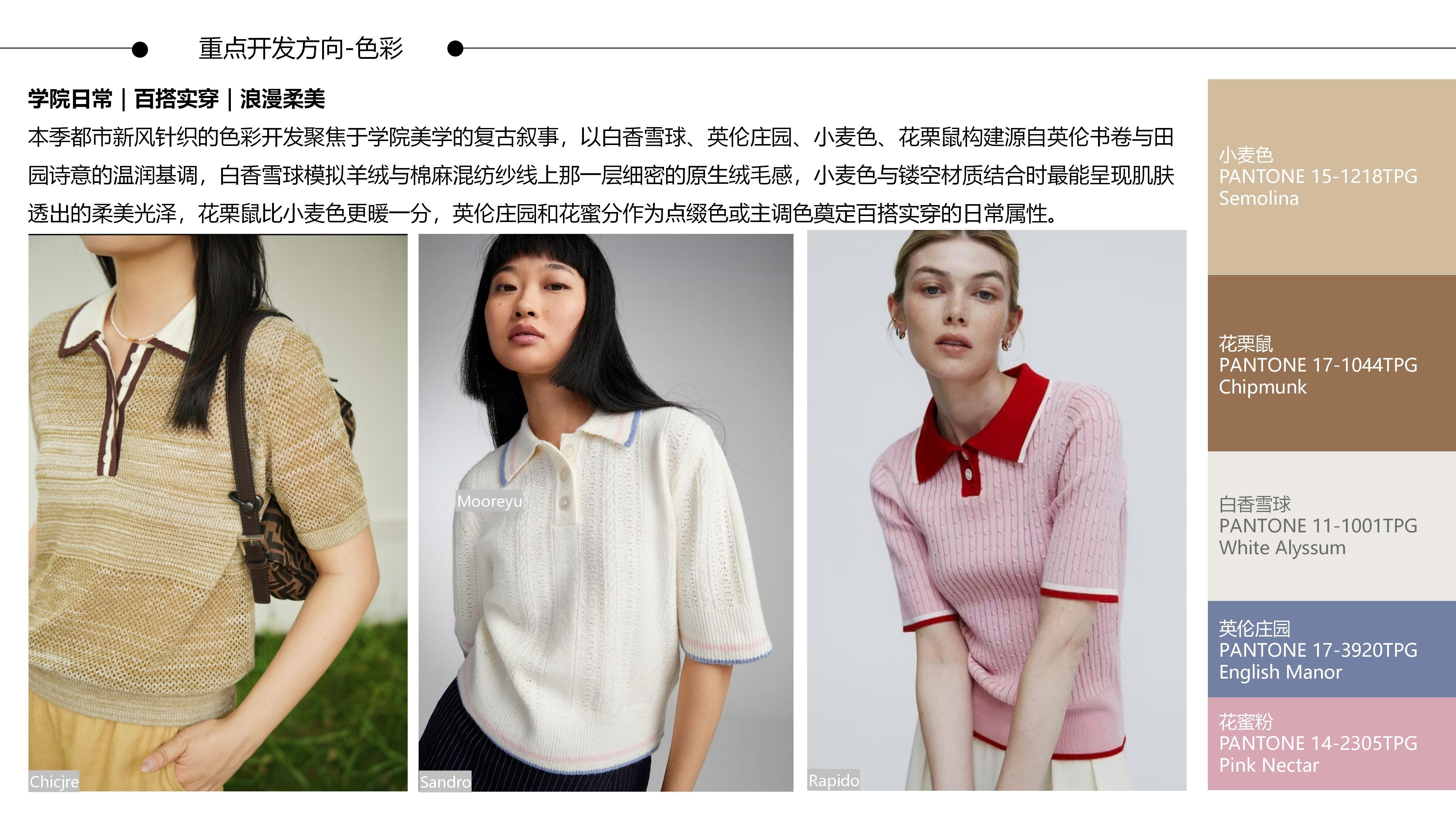 27&28春夏服装选品都市新风针织衫图片