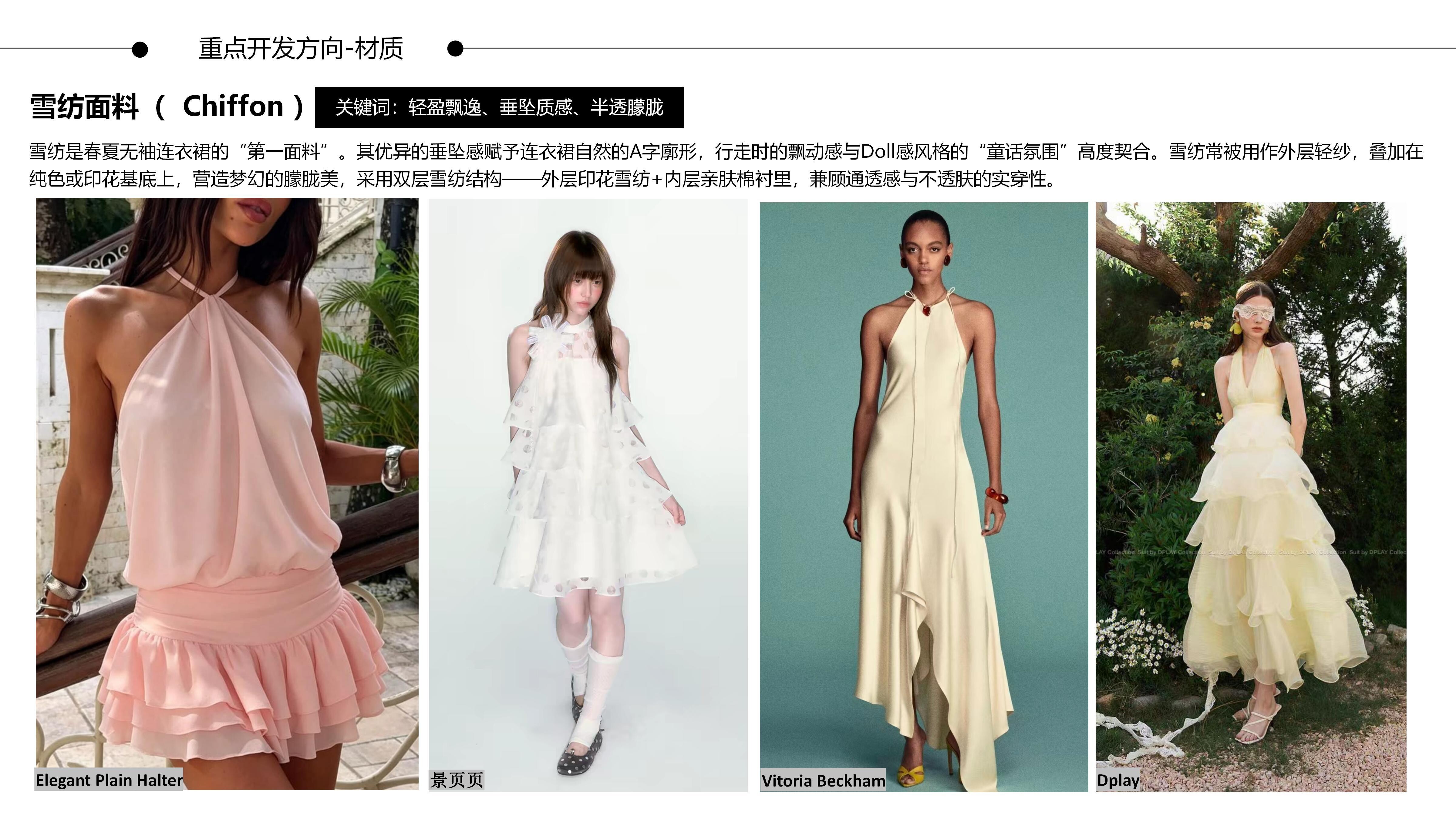 27&28春夏服装选品无袖连衣裙图片