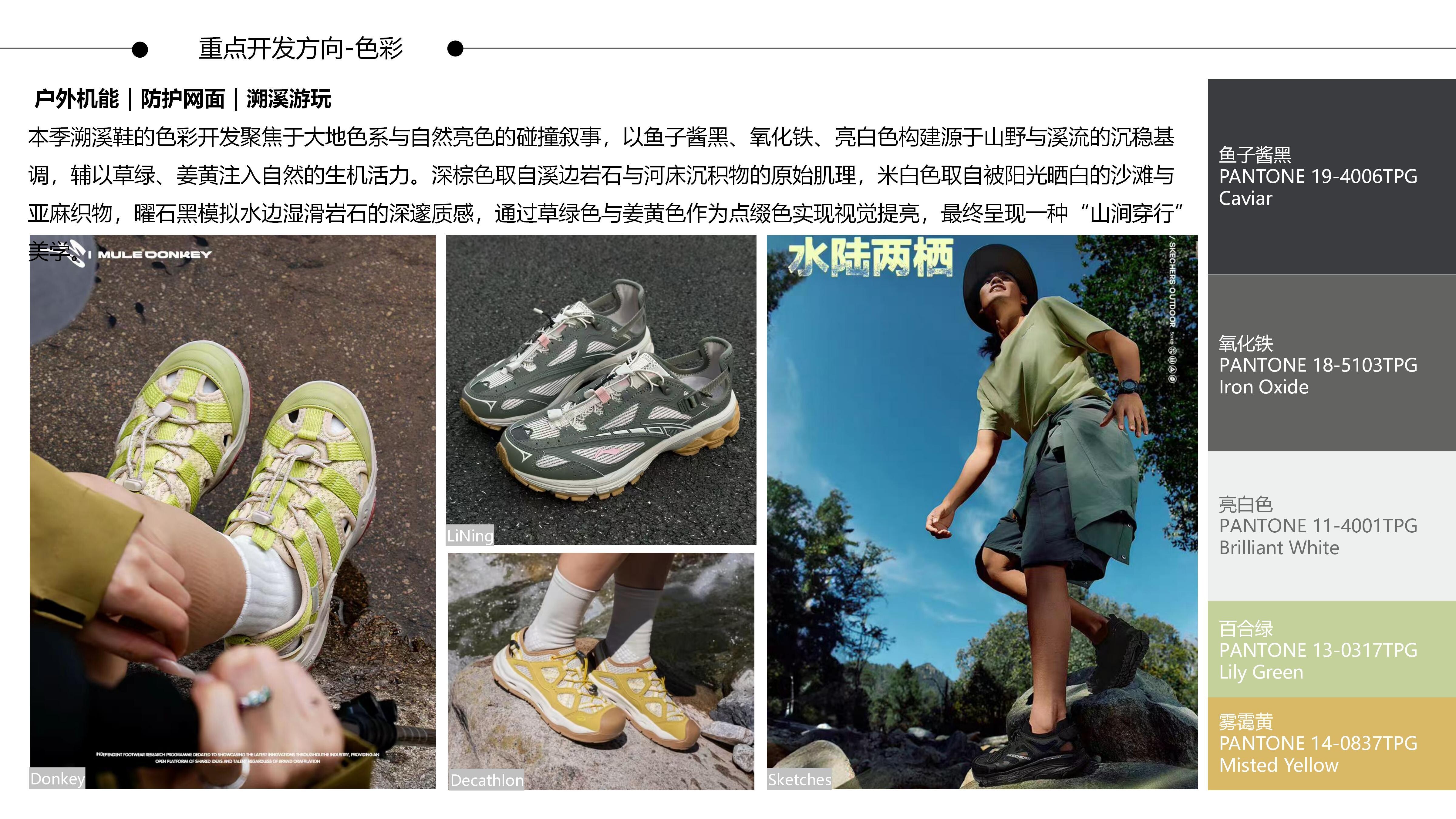 27春夏重点单品分析溯溪鞋图片