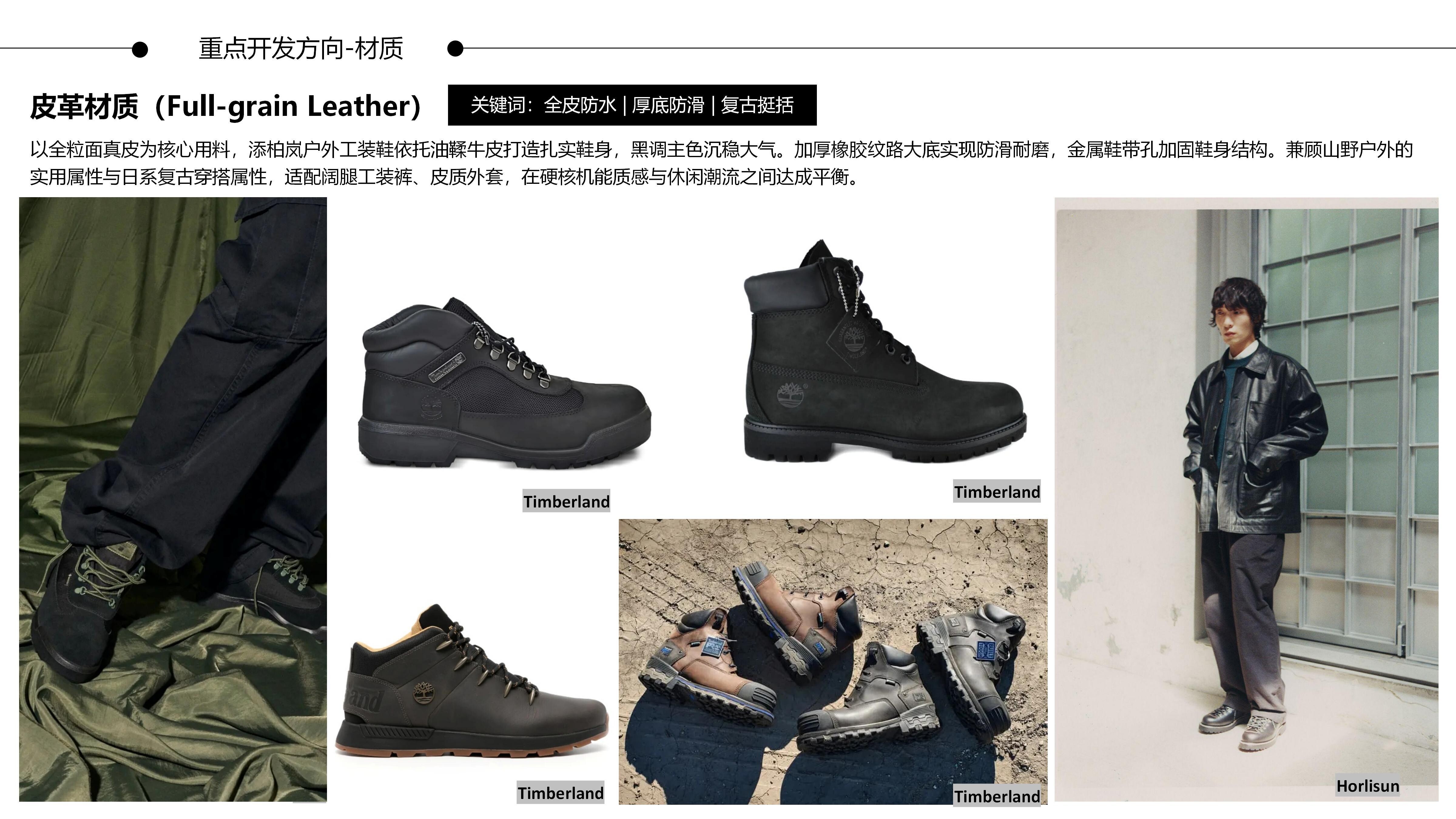 27&28秋冬重点单品分析户外工装鞋图片