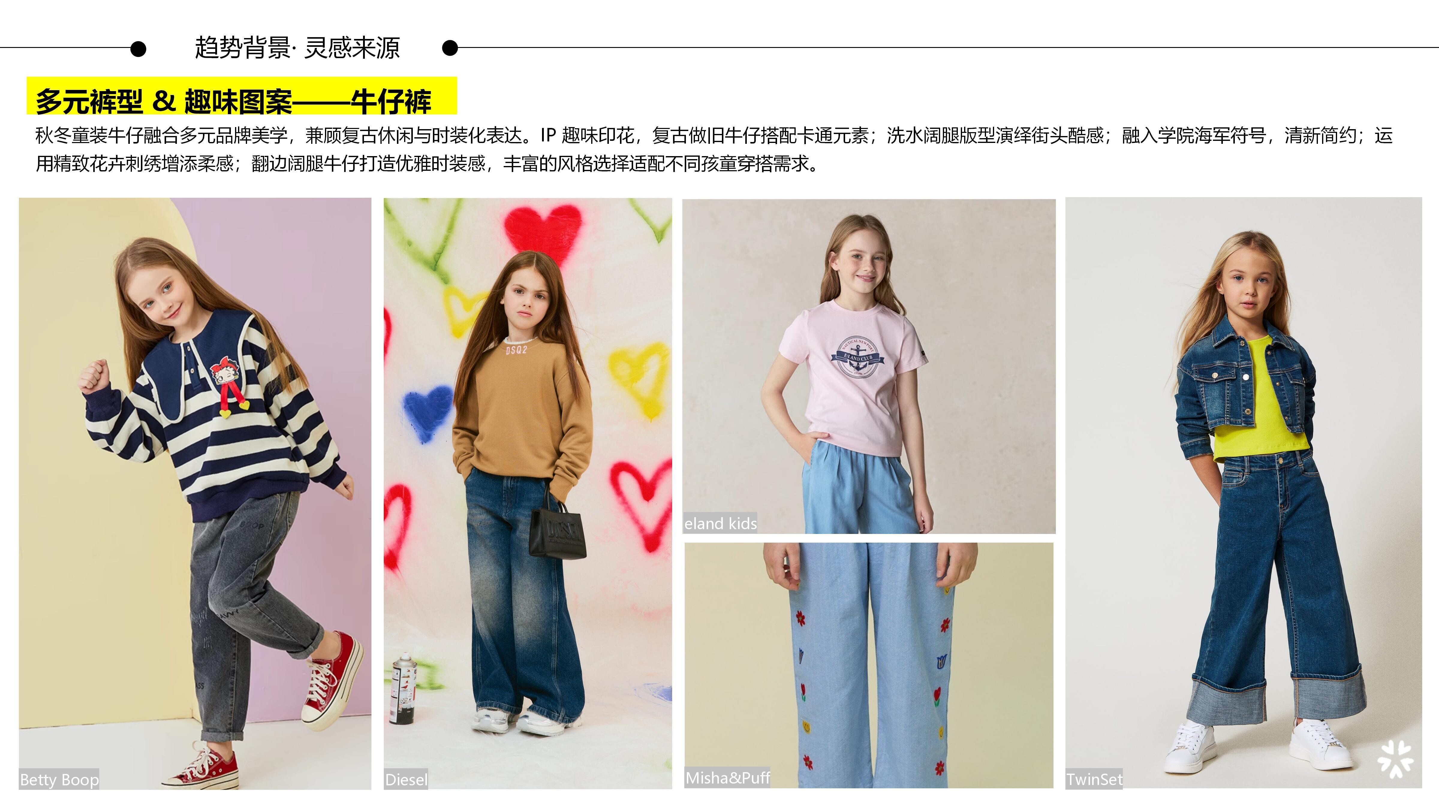 26&27AW重点单品分析-丹潮牛仔裤（童装）图片