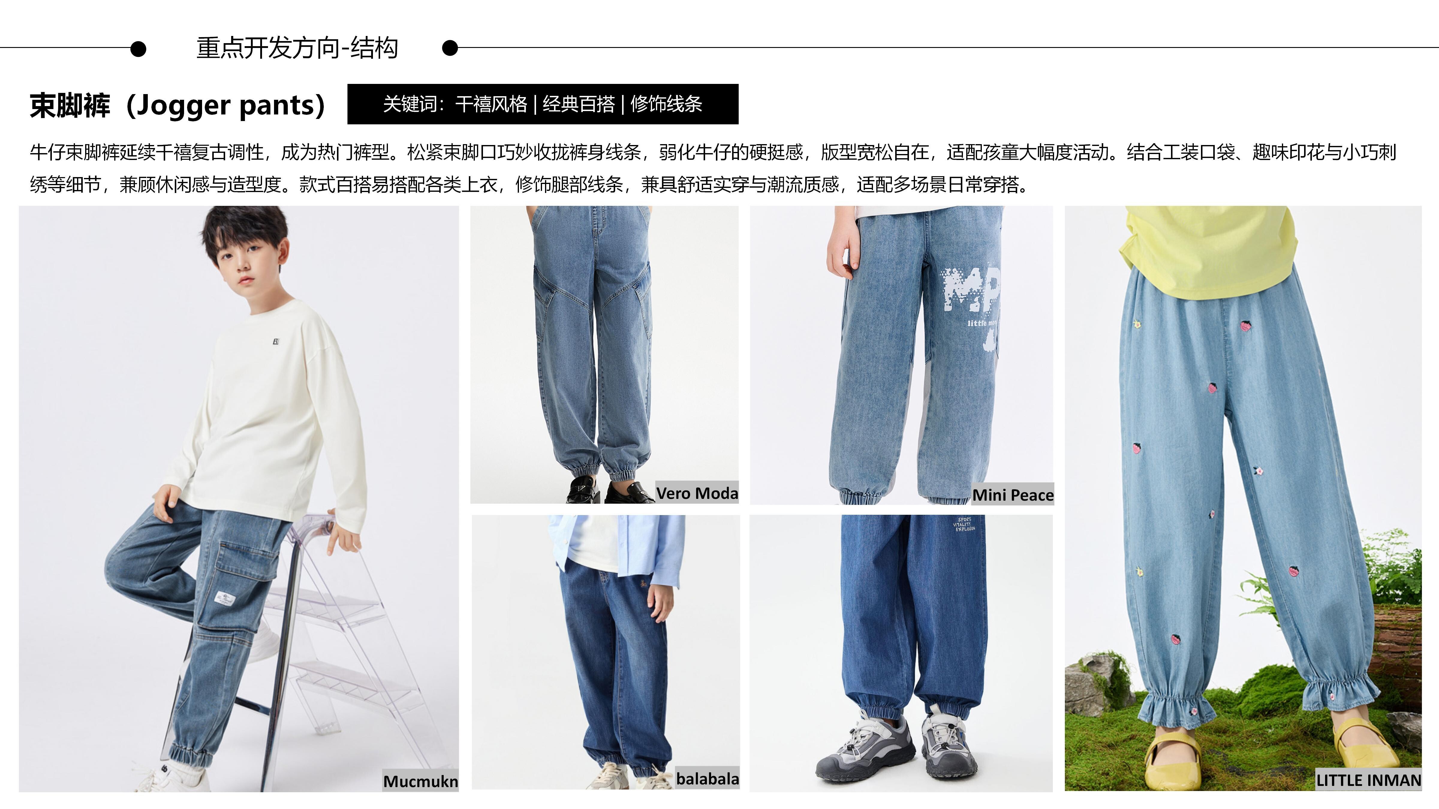 26&27AW重点单品分析-丹潮牛仔裤（童装）图片