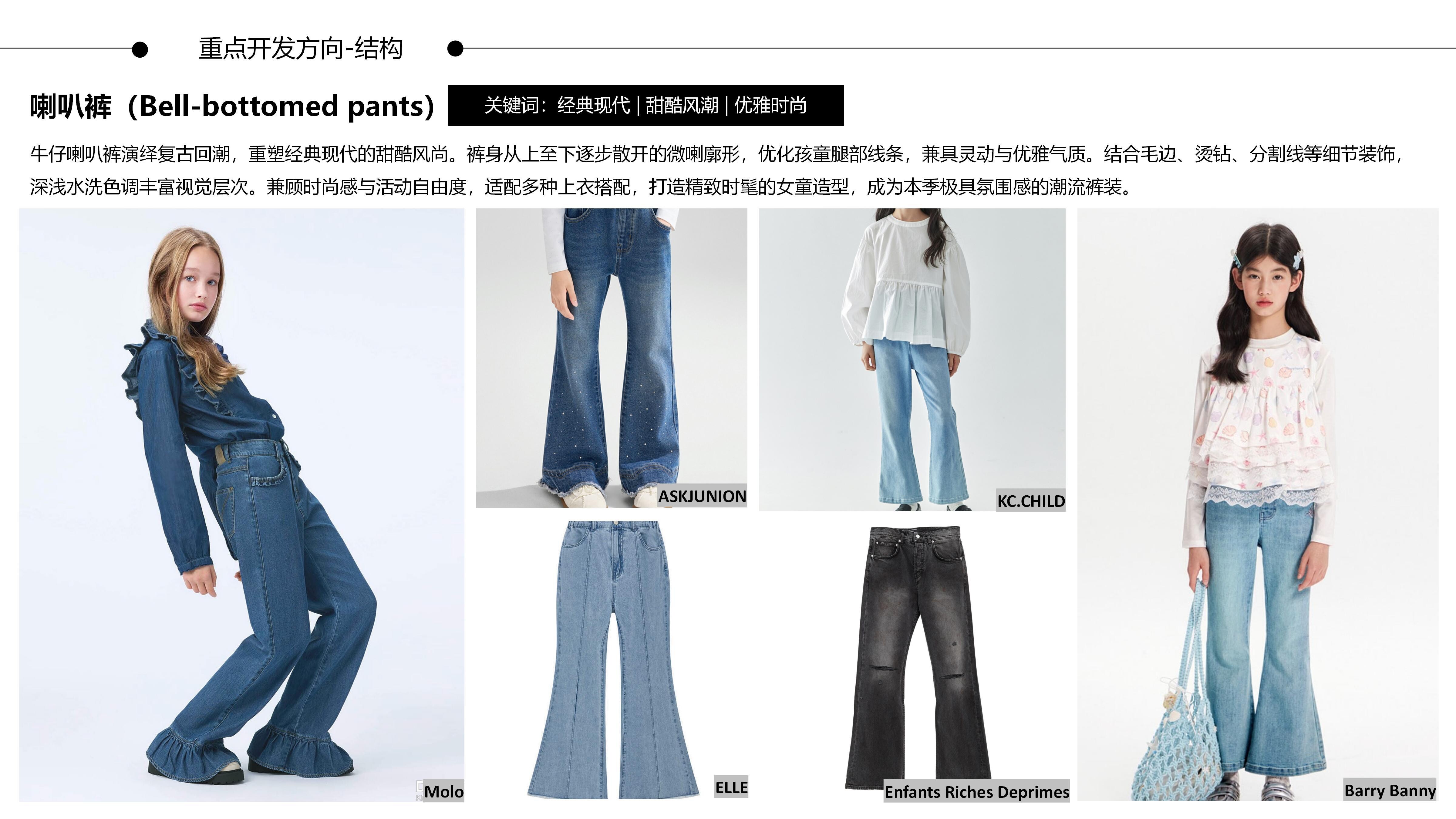 26&27AW重点单品分析-丹潮牛仔裤（童装）图片