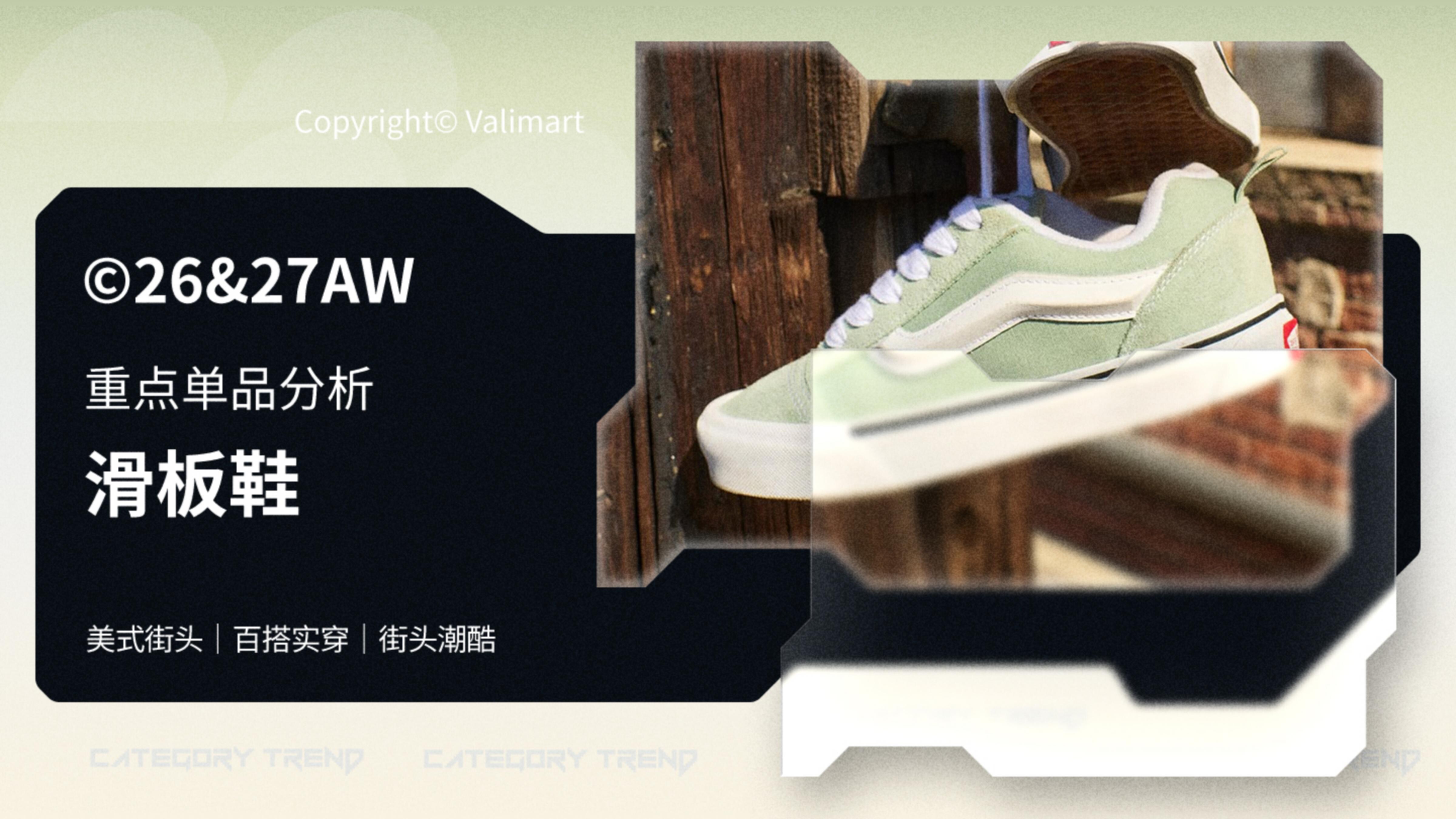 26-27AW重点单品分析-美式街头风厚底滑板鞋图片